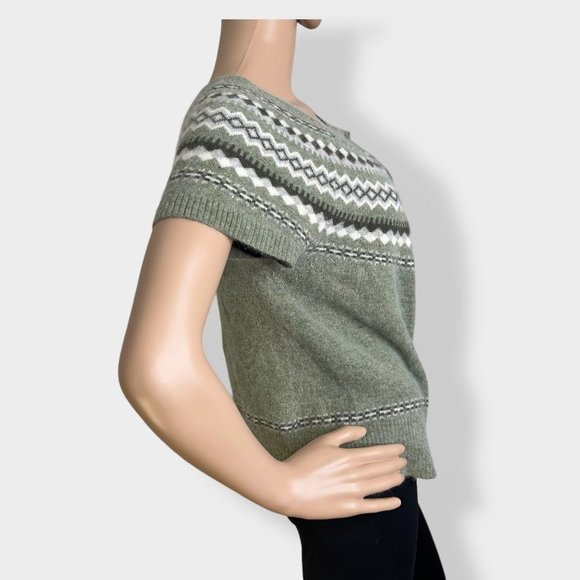 A. Giannetti Angora and Wool Shrug Sweater - Picture 2 of 4